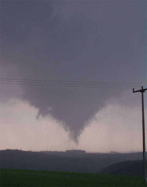 Tornado in Augustusburg