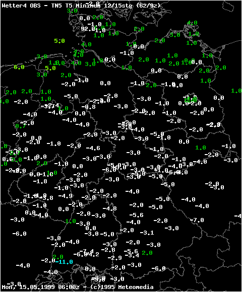 Bodenfrost am 15.05.1995