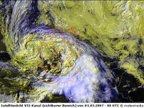 Visible-Satellitenbild