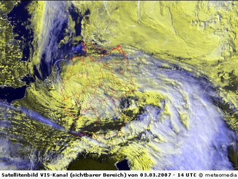 Visible-Satellitenbild