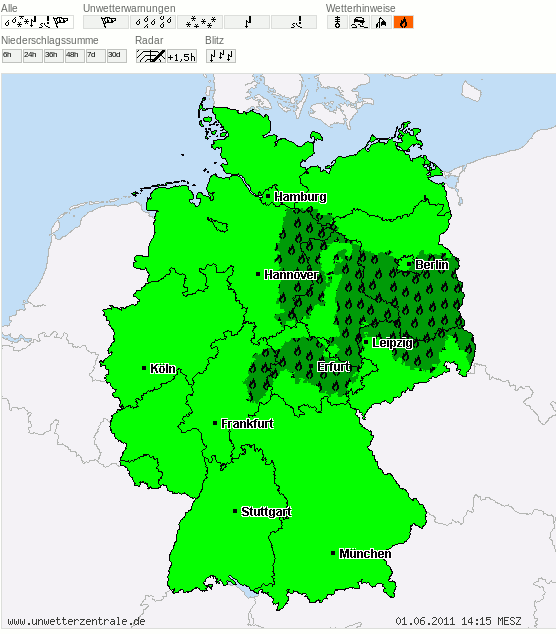 Waldbrandgefahr