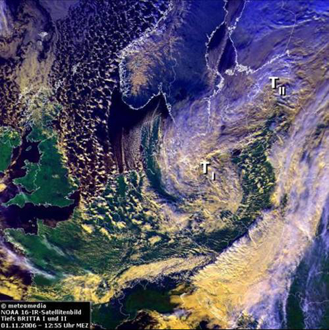NOAA-Satellitenbild