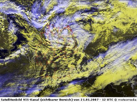 VIS-Satellitenbild