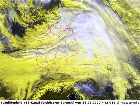 Visible-Satellitenbild