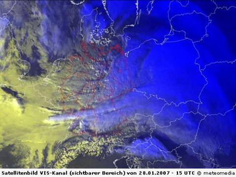 Visible-Satellitenbild