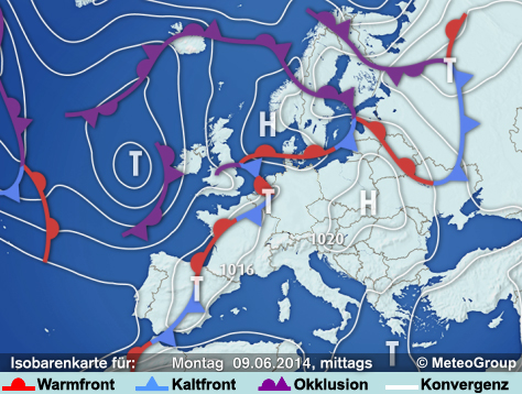 Wetterkarte